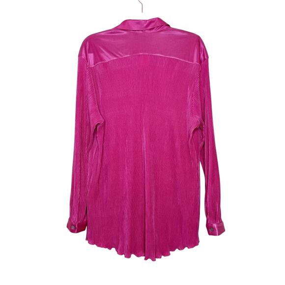 Sleeper Origami Pajamas Top Hot Pink Size S NWT - Picture 6 of 12